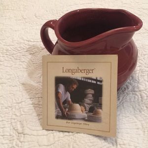 Longaberger sauce pitcher